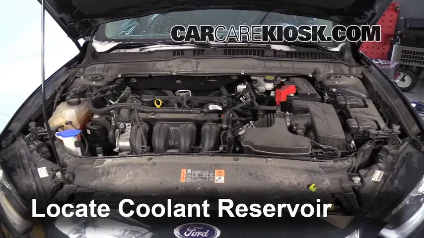 2014 Ford Fusion SE 2.5L 4 Cyl. Refrigerante (anticongelante) Sellar pérdidas